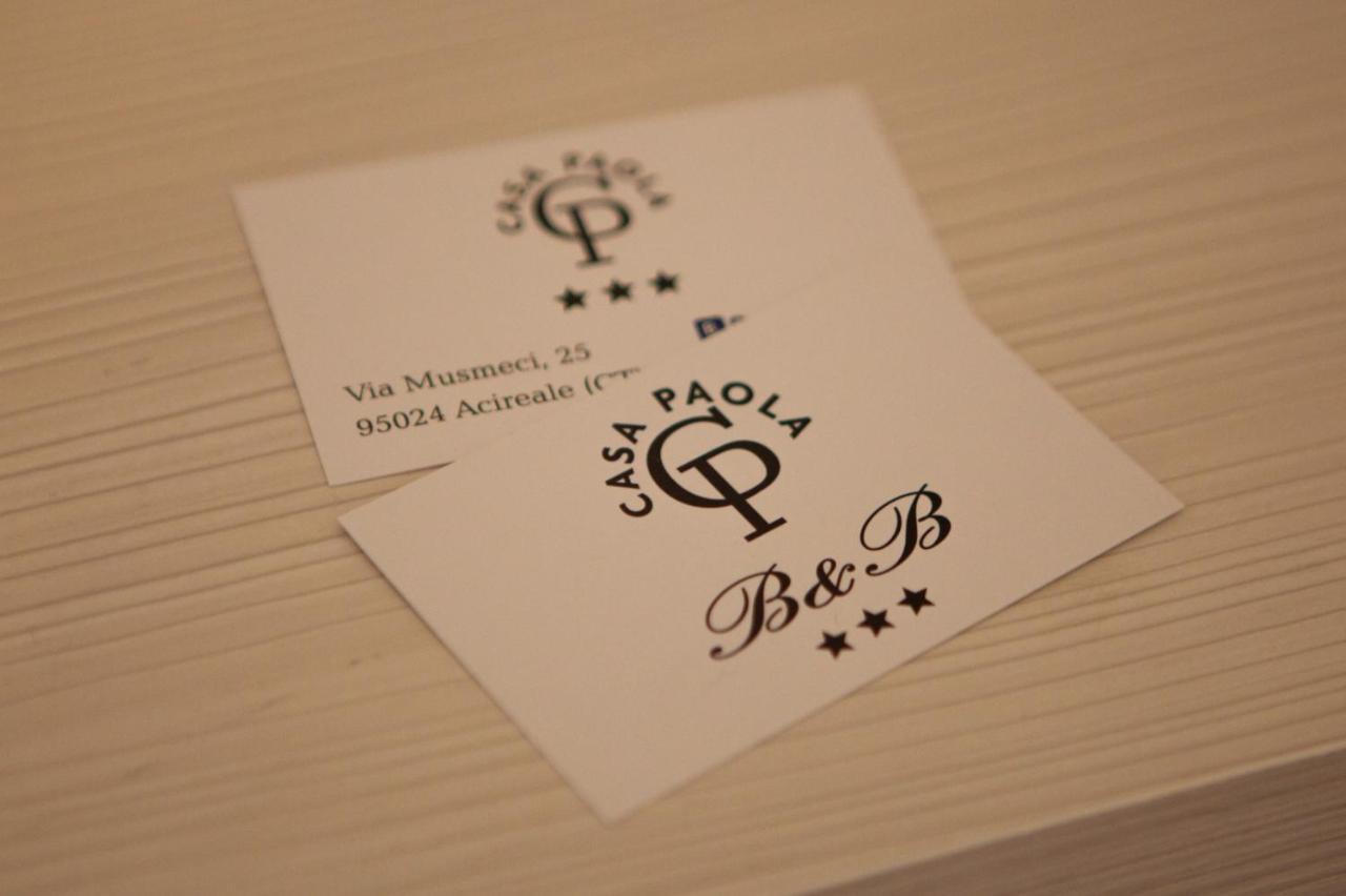 Casapaola B&B Rooms Acireale Exterior photo